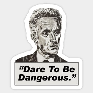 Jordan Peterson Quote #6 (original art version) Sticker